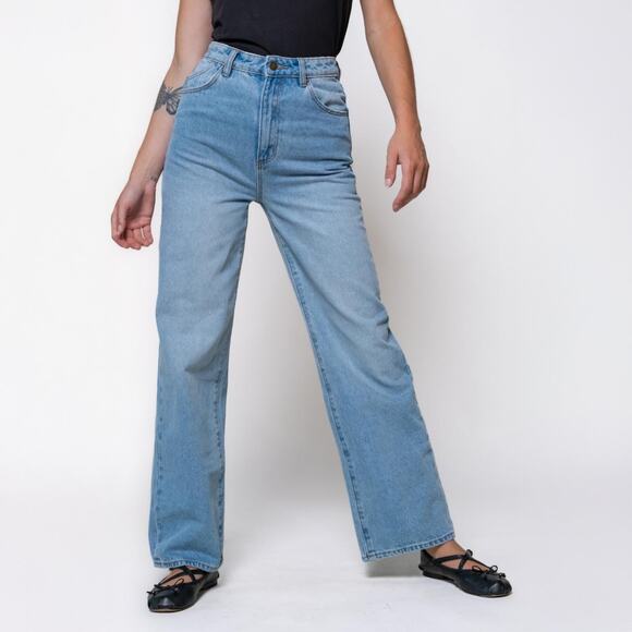 Rolla's Heidi Highwaist Wide Leg Ankle Jeans - 29 - Picture 3 of 5
